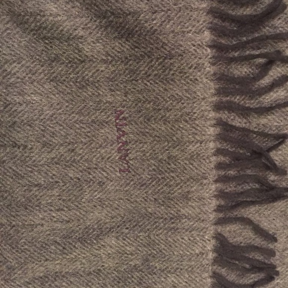 💯 Authentic LANVIN cashmere scarf - Picture 3 of 4